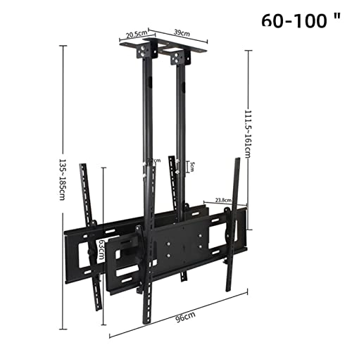 TV Ceiling Mount - 160kg 75-100 inch