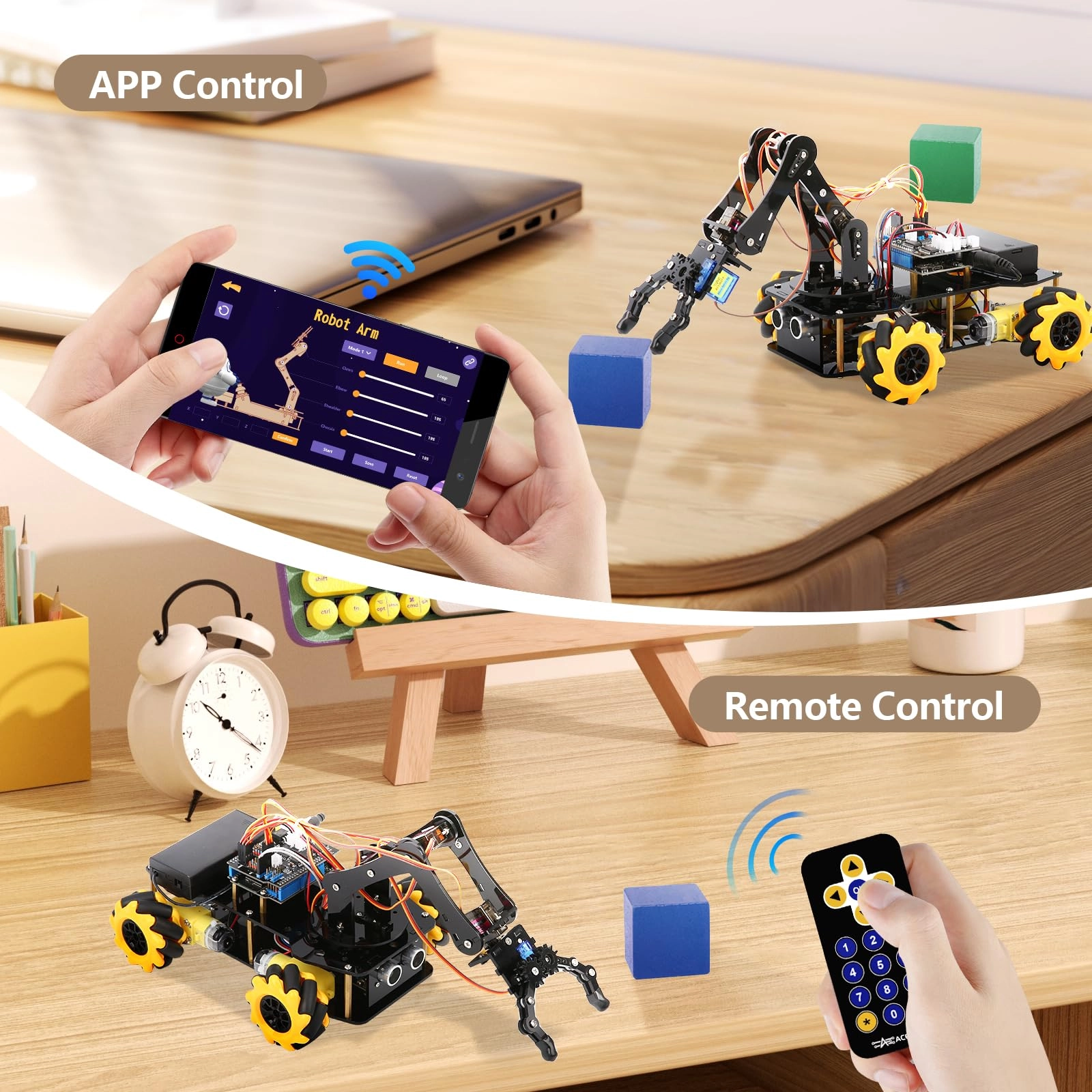 4 in 1 Smart Robot Arm Coding - 12 years+