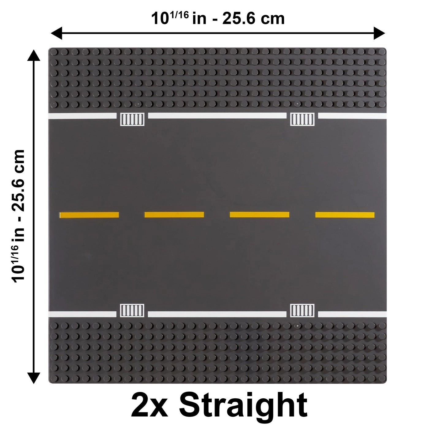 Road Baseplate - 2pcs