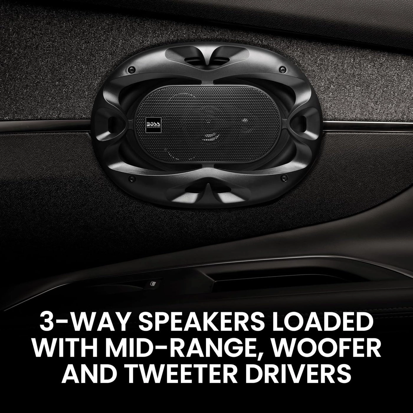 CH6930 - 6 x 9 Inch 3-Way Full Range Audio