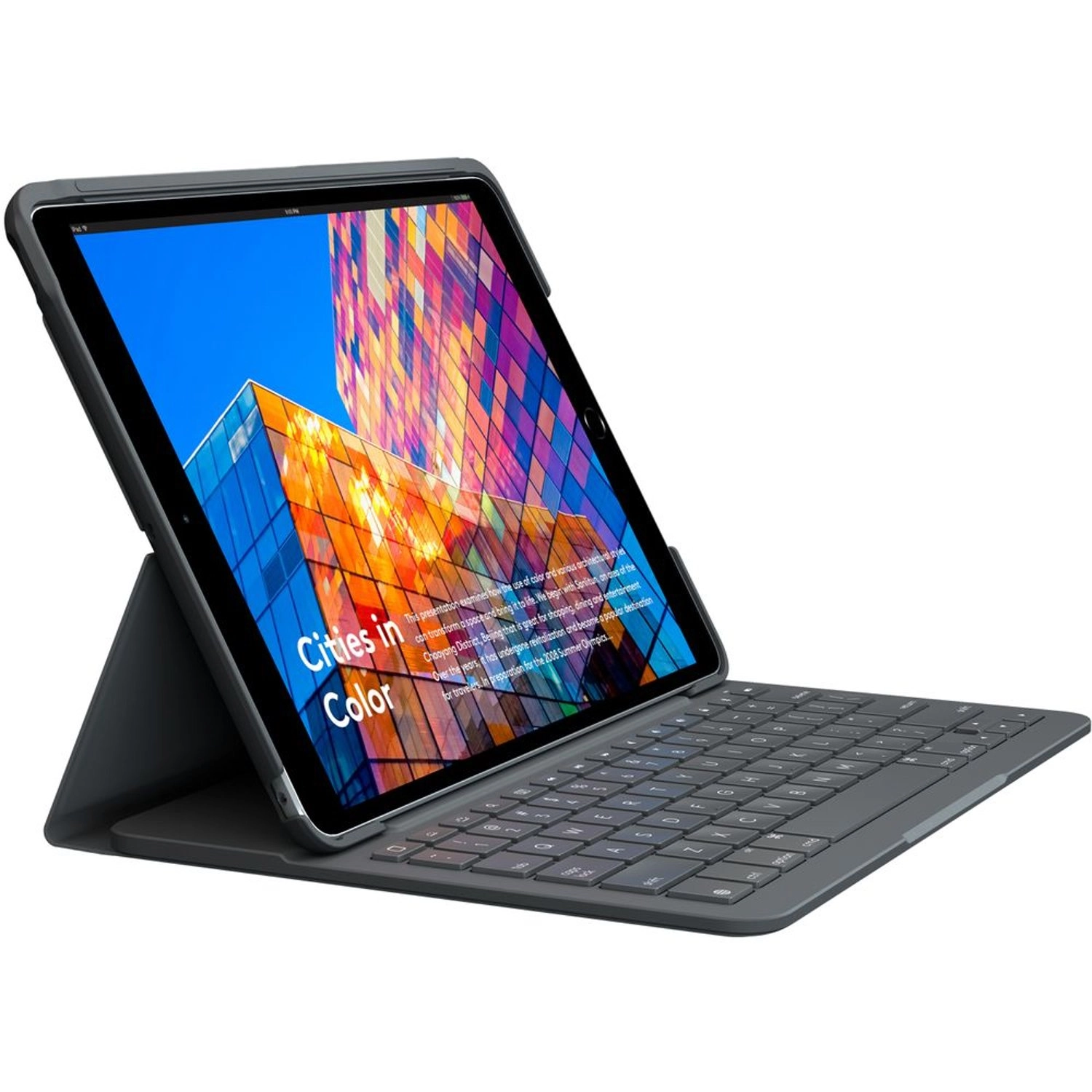 Logitech Keyboard Folio Case with Pencil Holder for iPad Air (3rd Generation)