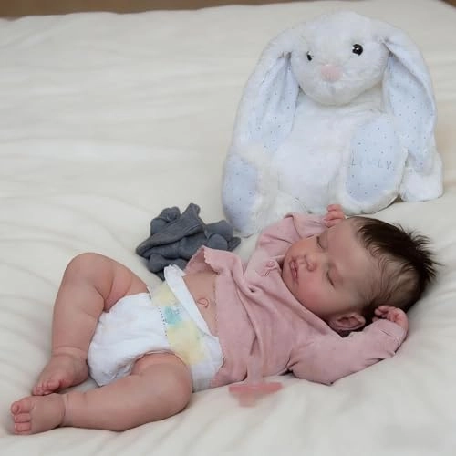 LOULOU Reborn Baby Doll - 20 Inch Vinyl Girl Ages 3+