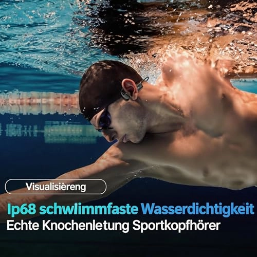 Bone Conduction Swimming Wireless Headphone