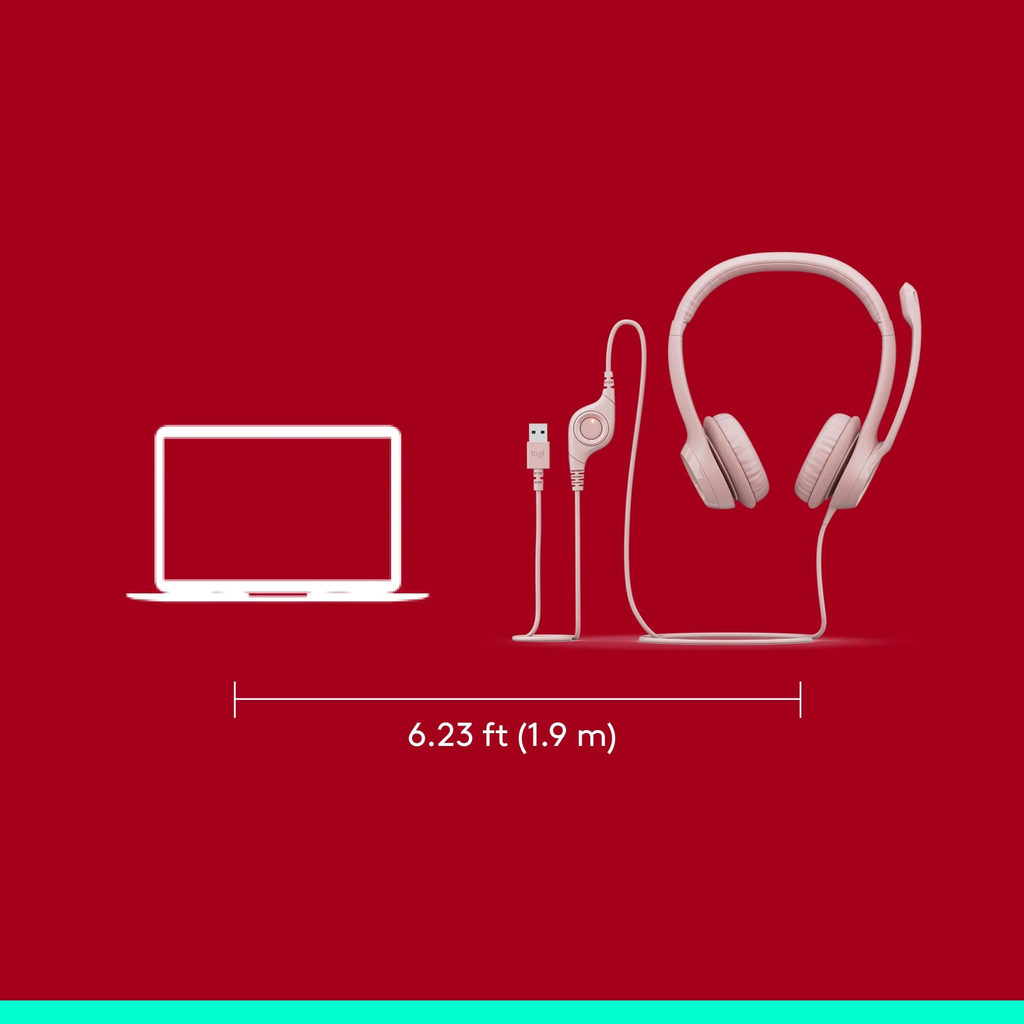 (Renewed) H390 Wired Headset