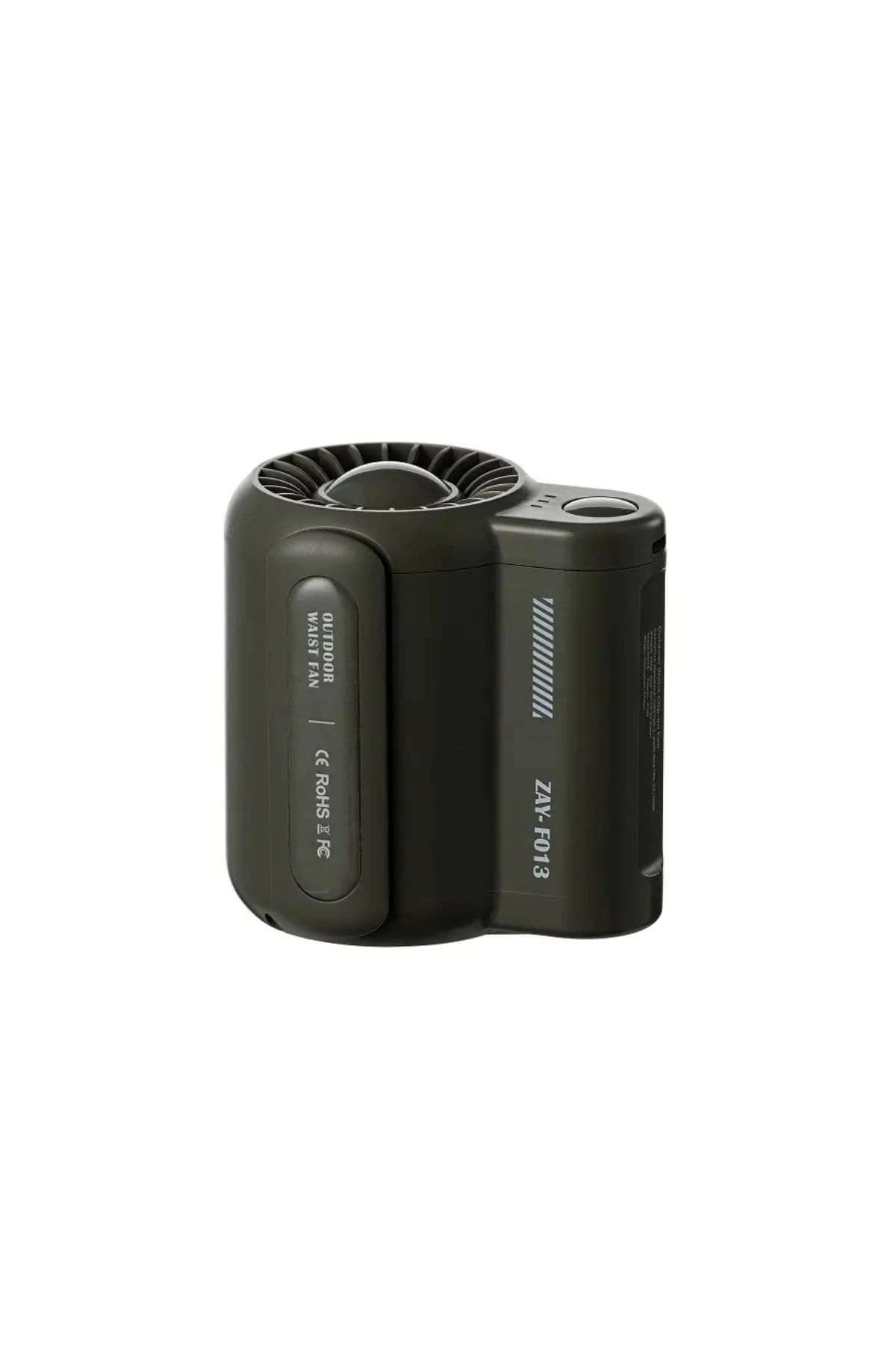 Tradeo Portable Waist Clip Fan - 3 Speed USB Type-C Rechargeable Dual Head
