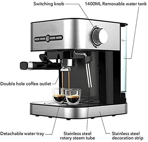 Espresso Machine - 1.4L Semi-Automatic