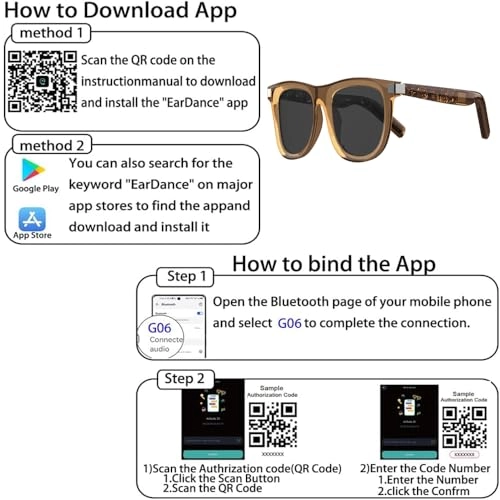AI Translation Sun Glasses - 164 Languages Bluetooth 5.3
