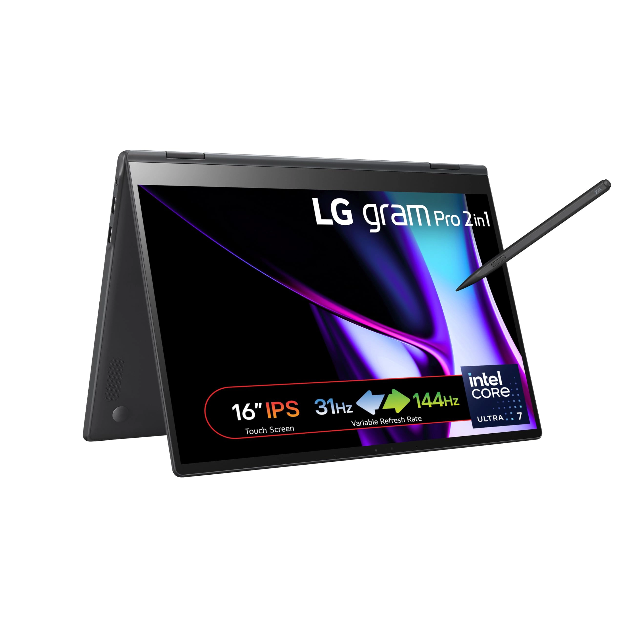 LG gram Pro 2in1 16T90SP-G.AA78A1 - 16'' Core Ultra 7 16GB DDR5 1TB SSD