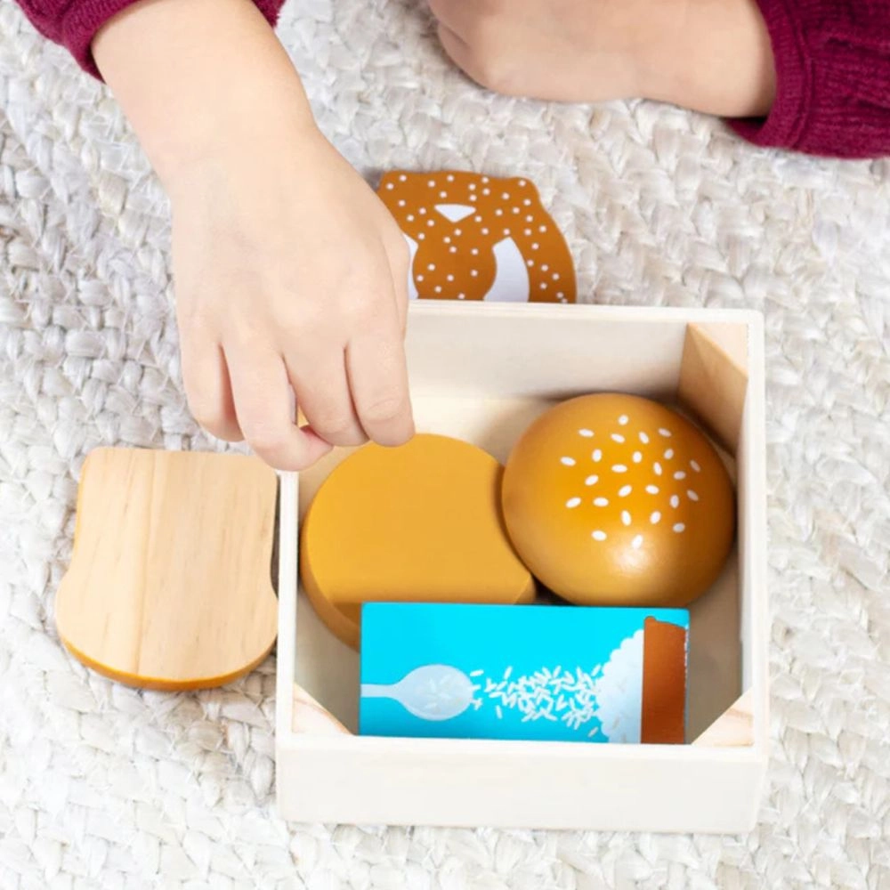 Wooden Food Pretend Playset Grains - 6 Pcs (622-MD95210)