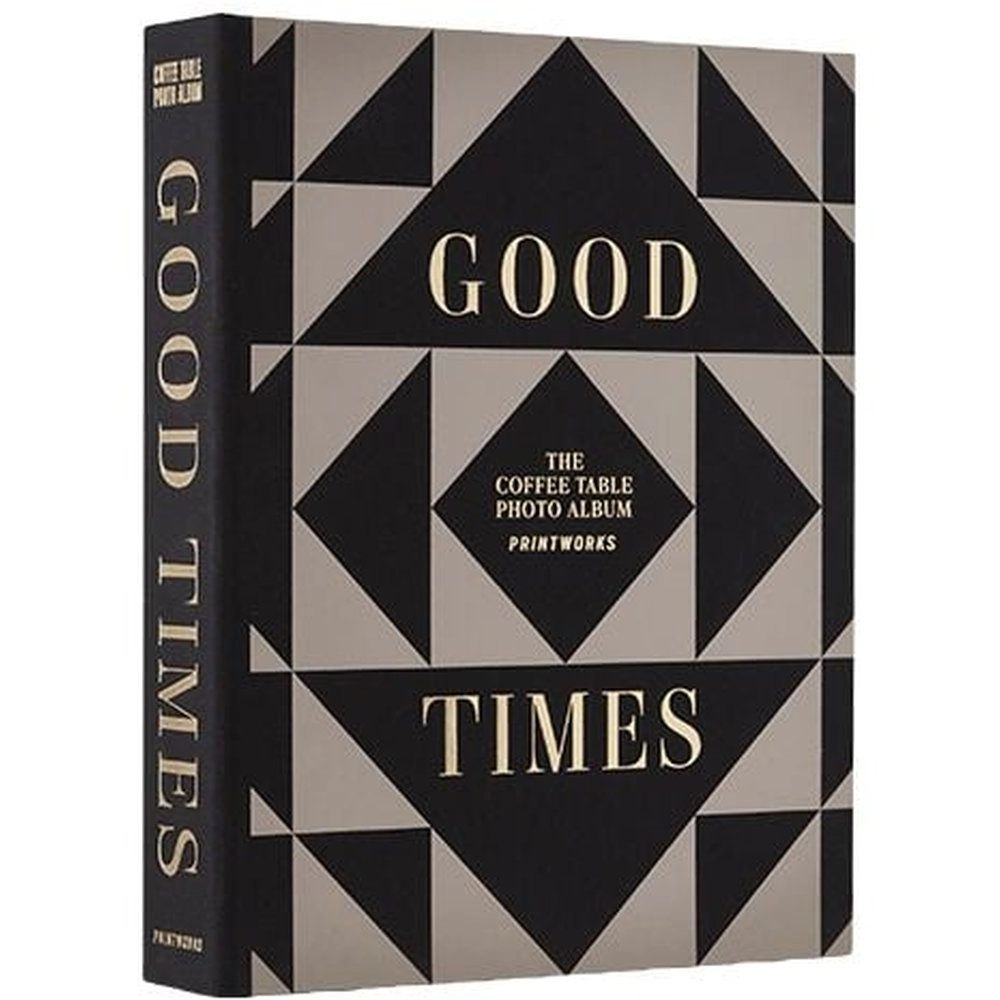 PrintWorks Good Times Triangles 30 Pages Cloth Photo Album