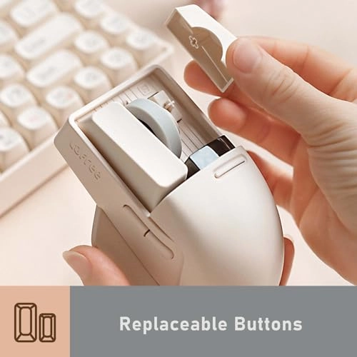 Touch PBT Mouse - Bluetooth USB Wired