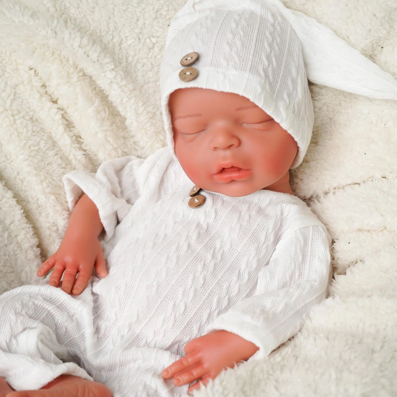 Reborn Baby Doll - 11.8in Silicone Boy Ages 3+