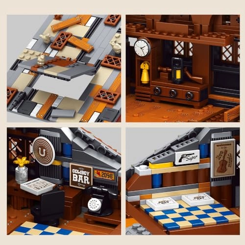 Cowboy Town Bar (39116) - LED lighting Western Style
