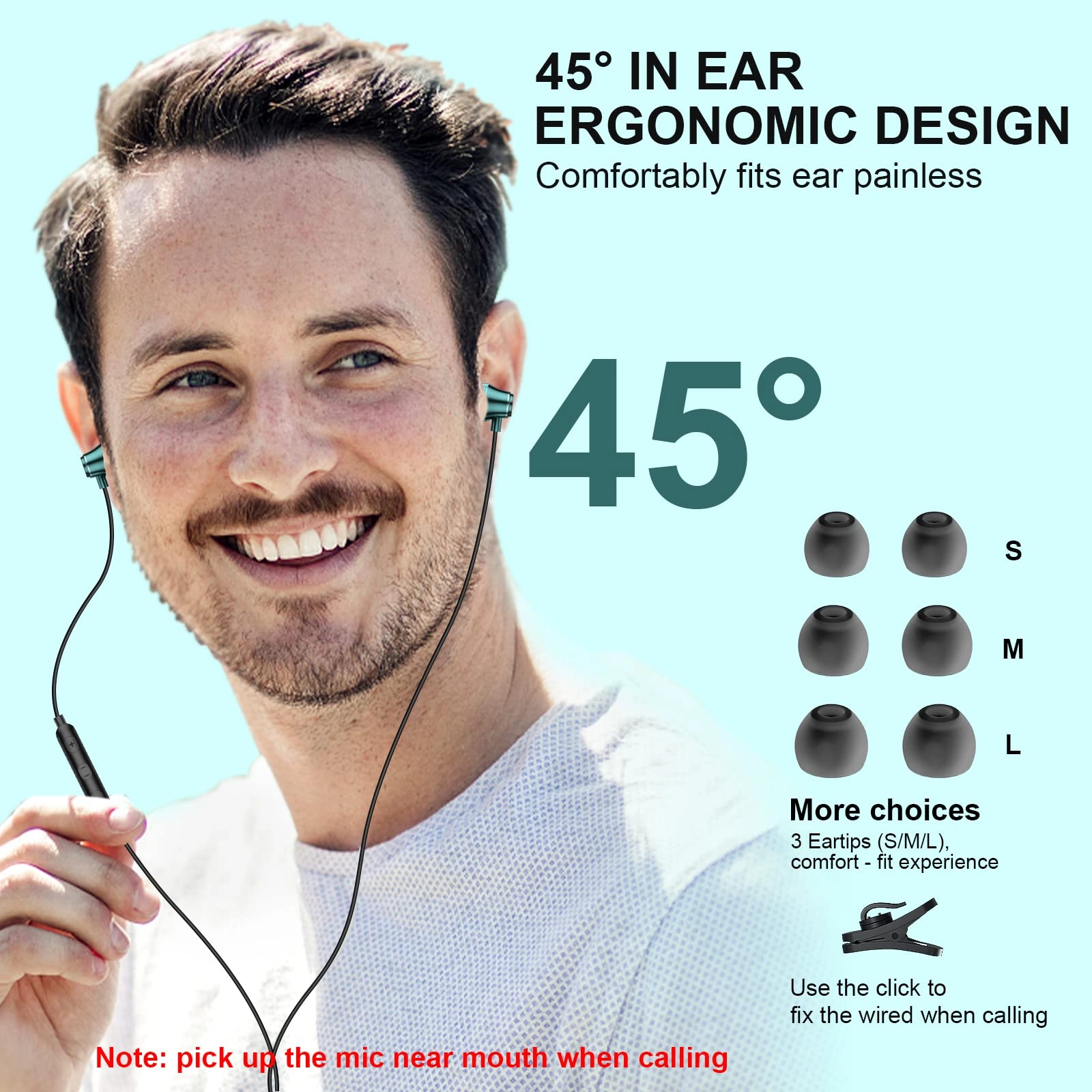 USB C Headphone Wired Earbud