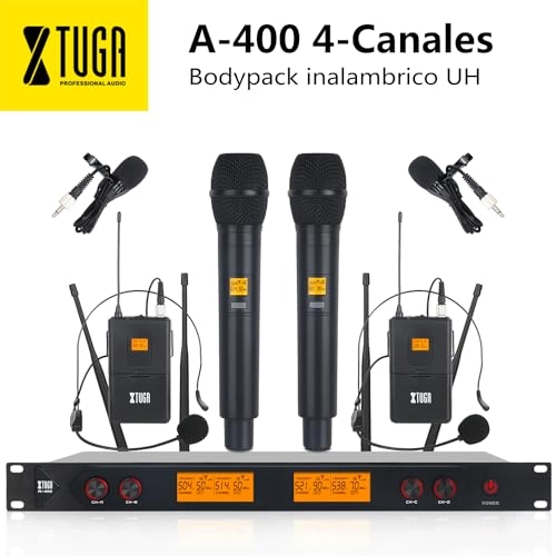 A400 - 2 Handheld 2 Bodypacks UHF