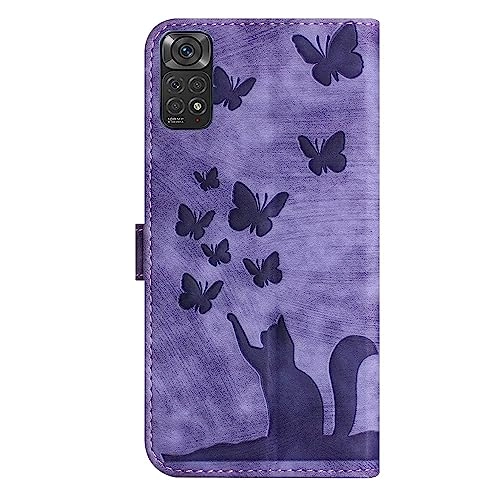Cat Wallet Case Flip Cover for Xiaomi Redmi Note 12S 4G