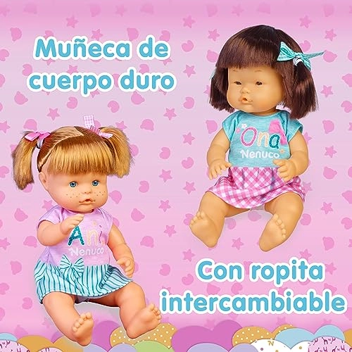 Ani Baby Doll + Ona Baby Doll - 35 cm Hard Body Ages 3+