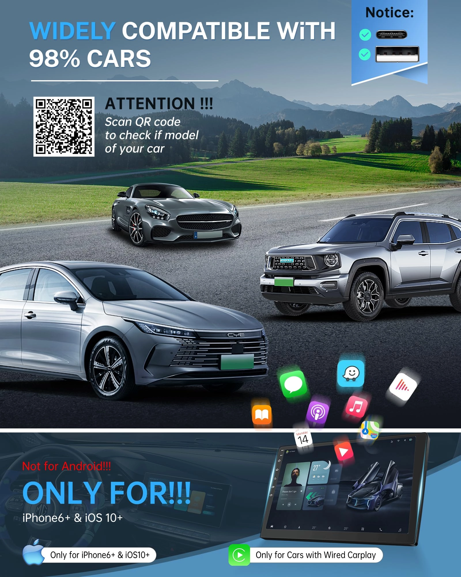Wireless CarPlay Adapter