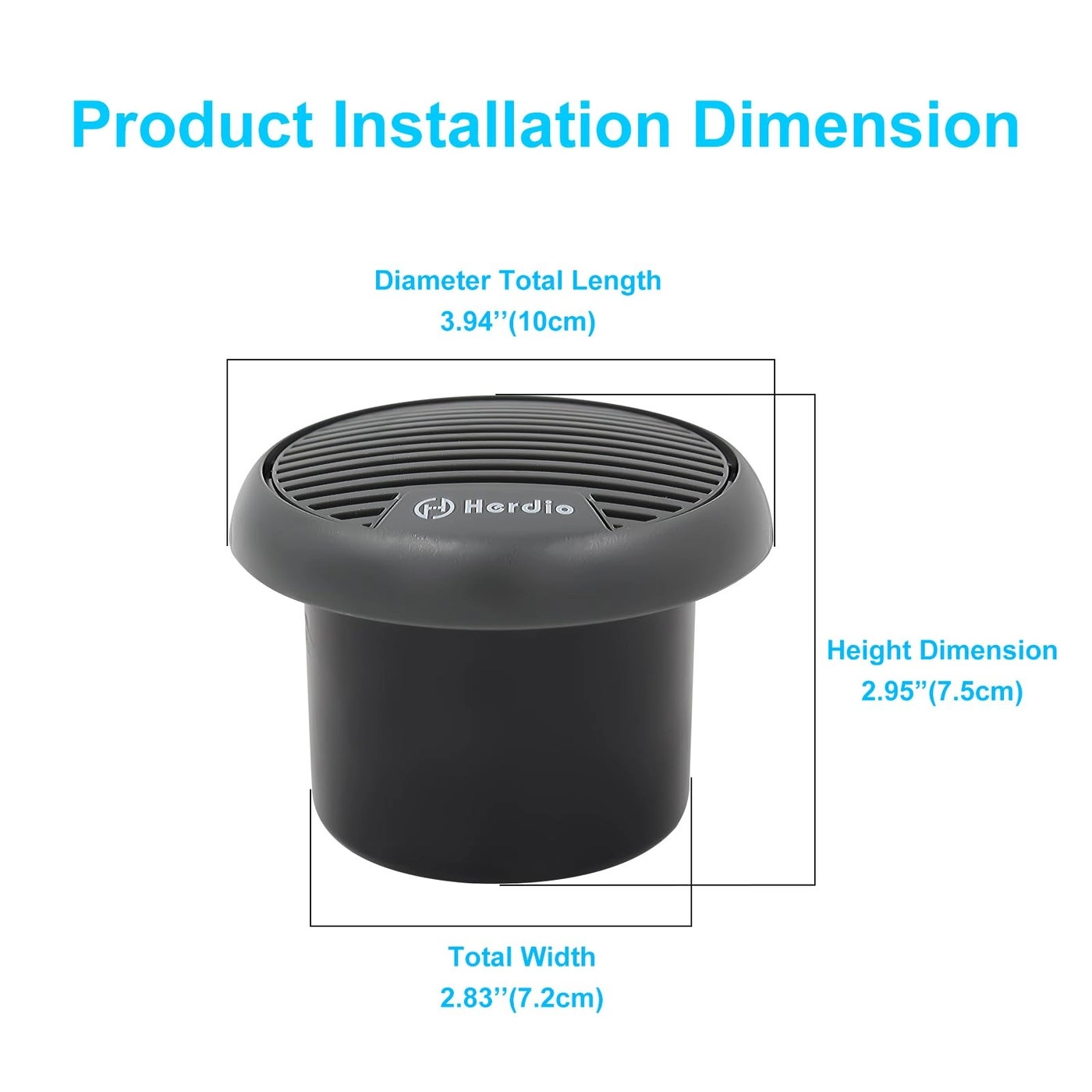 Marine Bluetooth Speakers - 3" 140W