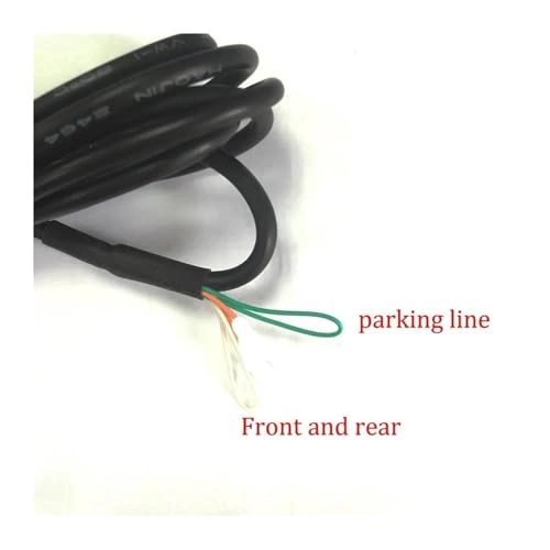 Reverse car rear view camera - Night vision Wired 720 x 540 pixels