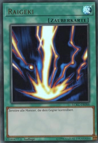 Yugioh Raigeki LCKC-DE088 - German