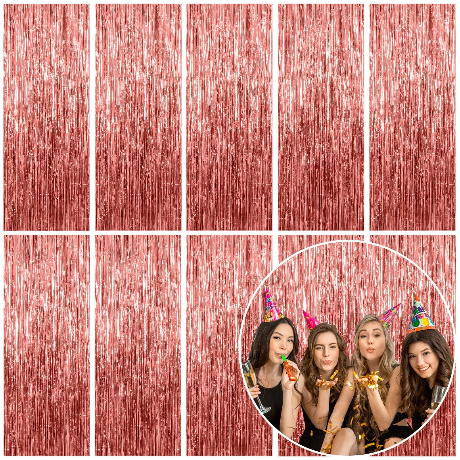 Foil Curtain - 10 Pack