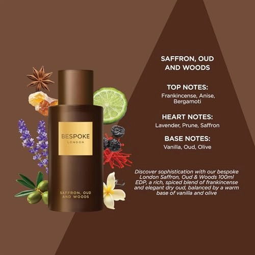 Gold Collection Saffron, Oud & Woods Eau de Parfum - 100ml