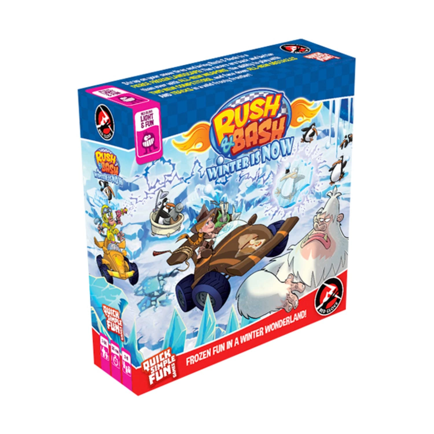 QUICK SIMPLE FUN GAMES Rush and Bash: Winter is Now - Expansion 8 players
