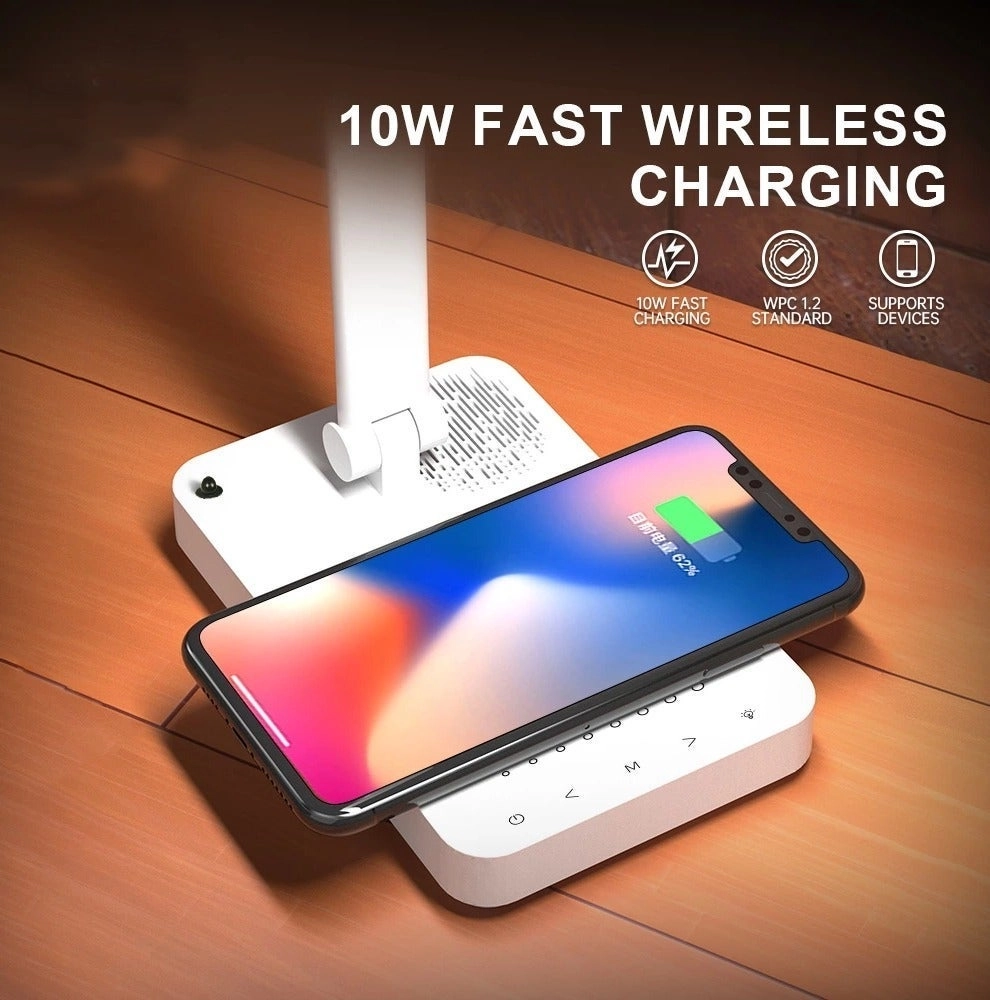 SQ-905 - Quran speaker table lamp wireless charging
