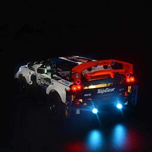 Led Light Kit for LEGO 42109 Technic Top Gear Rally Car
