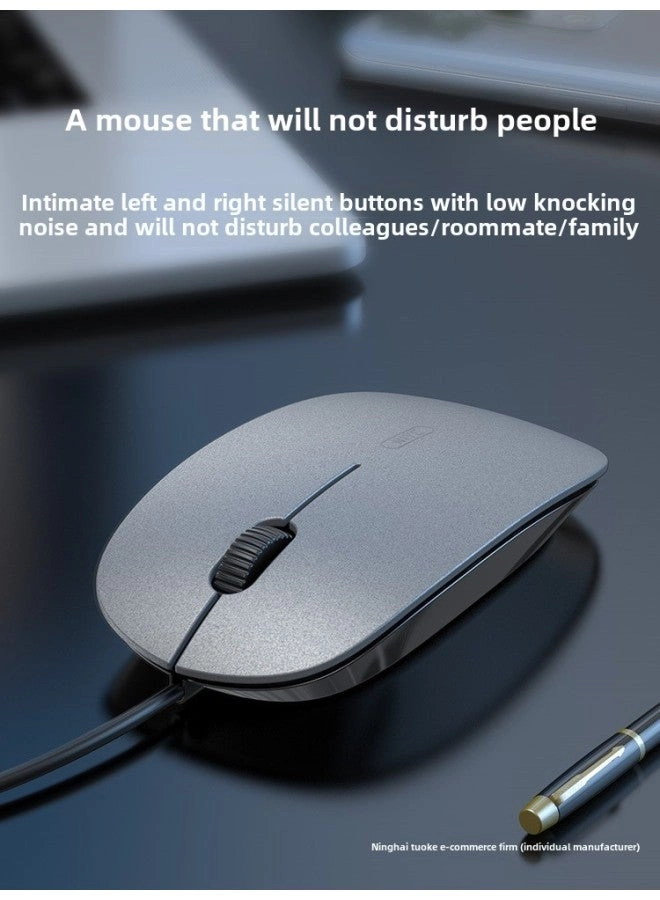 Mute Silent Mouse - Wired