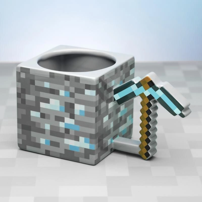 Minecraft Pickaxe Mug - 550 ml