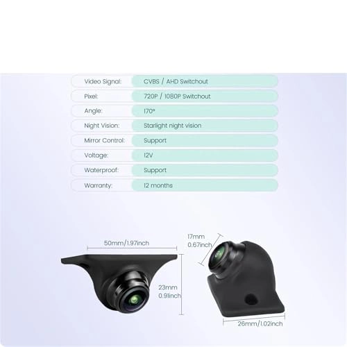 Rear View Camera - Night Vision WIFI