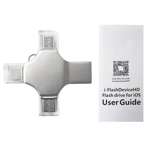 USB 3.0 Flash Drive - USB/Lightning/Type C 64GB