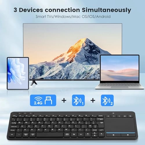 Keyboard with Touchpad - Wireless