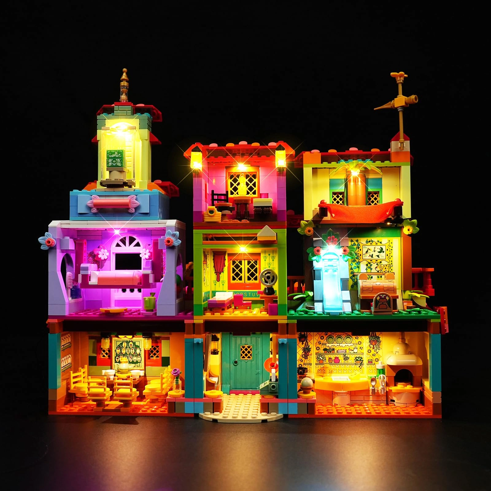 DALDED LED Light Kit for LEGO The Magical Madrigal House 43245