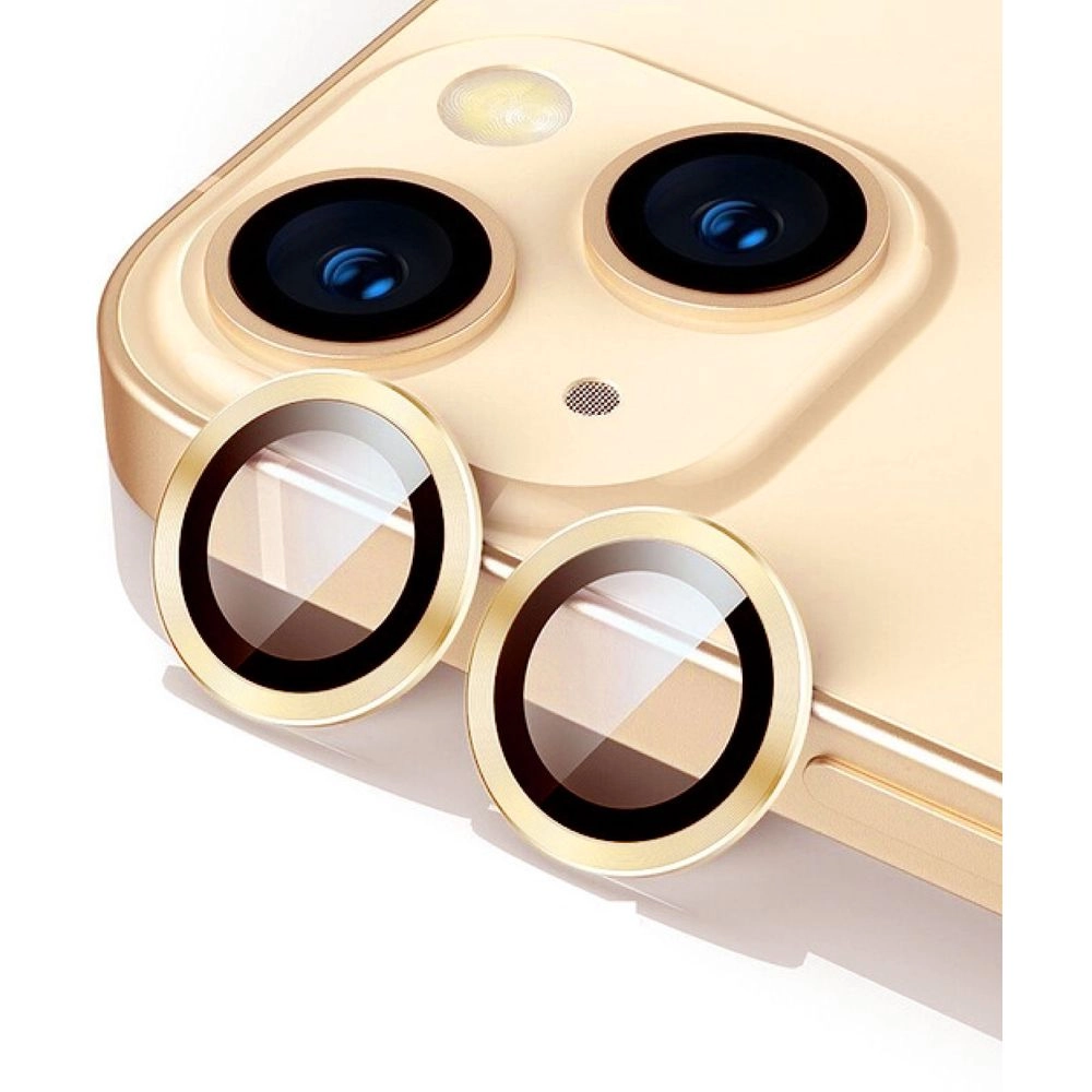Hyphen Clear Anti-Glare Aluminum Alloy Camera Lens Protector for iPhone 14 / iPhone 14 Plus