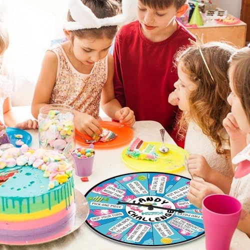 Candy Challenge Game Spinner - English 12 years and up