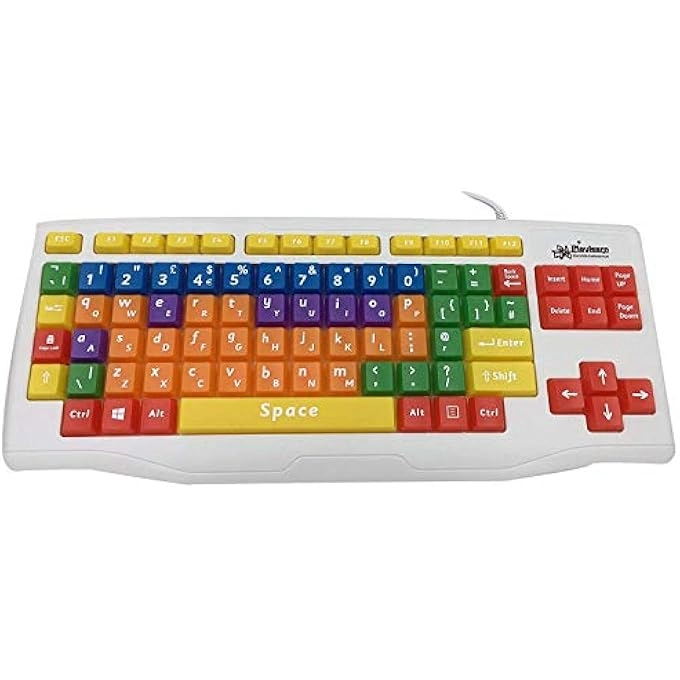 Playlearn USA Special needs keyboard - QWERTY Wired/Wireless