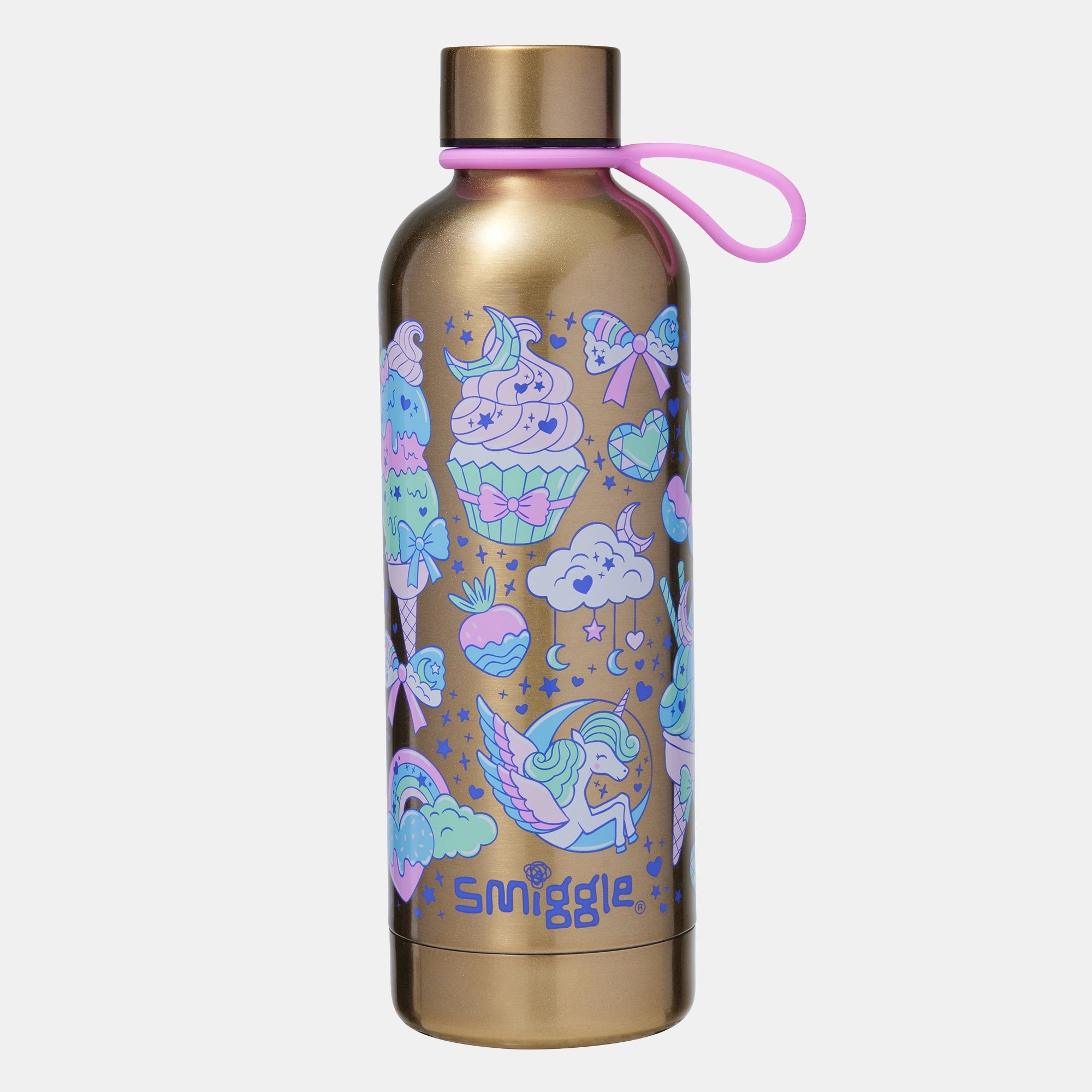 Smiggle Radiant Insulated Bottle 500 ml - Screw lid
