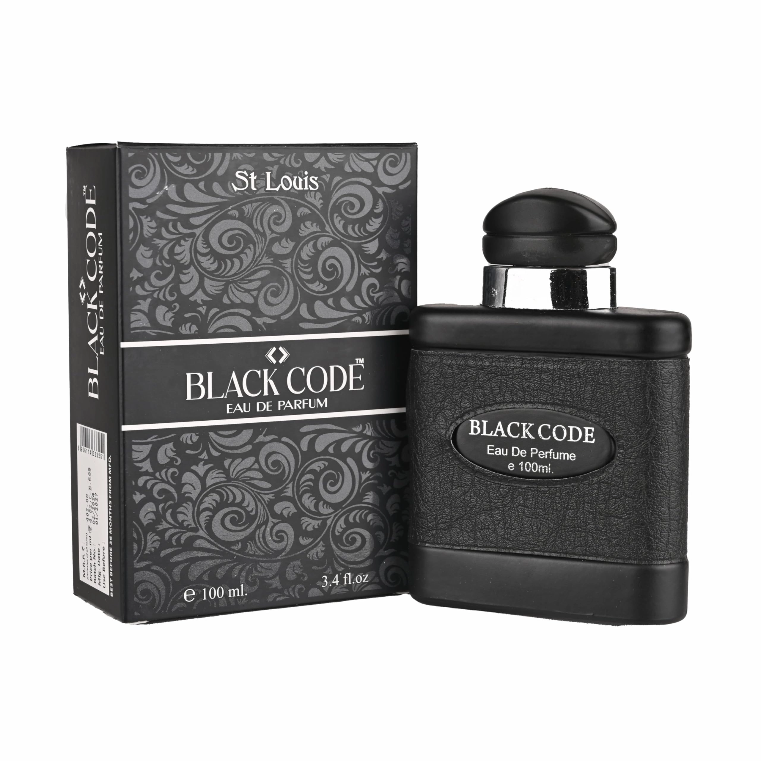St Louis BLACK CODE APPAREL Eau de Parfum 100ml