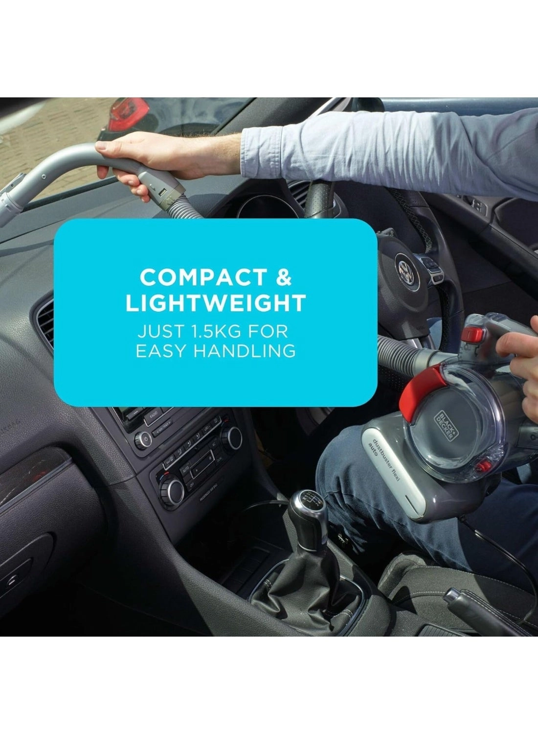 Flexi Auto Dustbuster - 12V Handheld