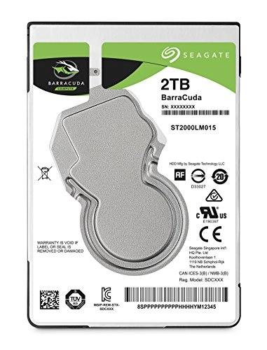 2.5" 5400rpm 128MB SATA 6Gb/s (ST2000LM007) - 2TB