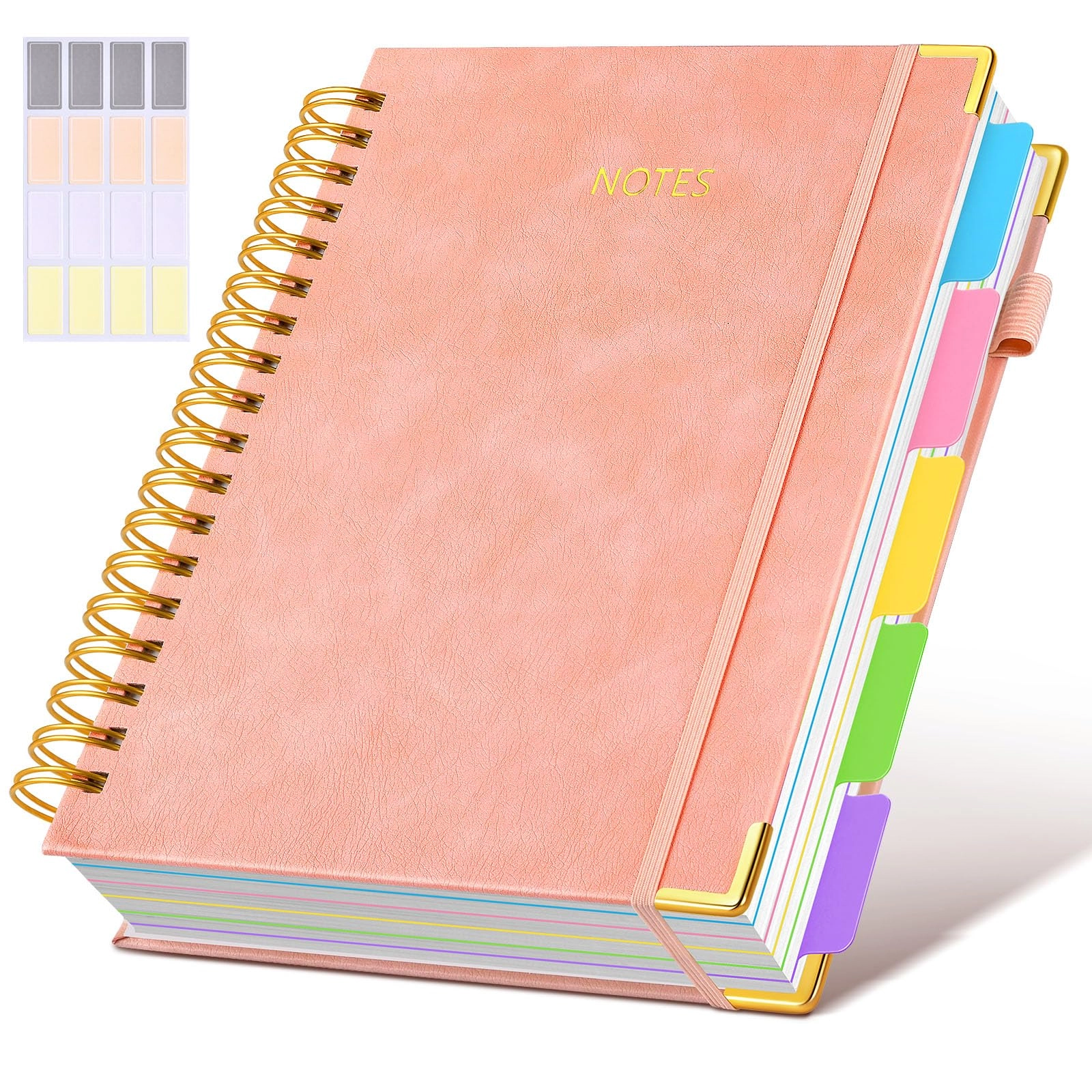 Spiral Notebook Large Hardcover - Lined 150 Sheets