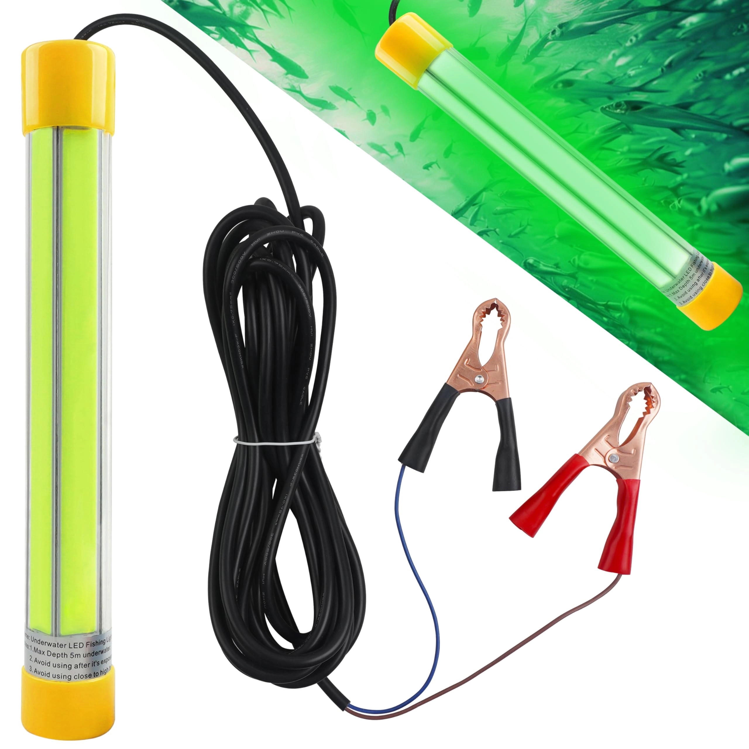 JADSUN Underwater Fishing Light - 16.5ft