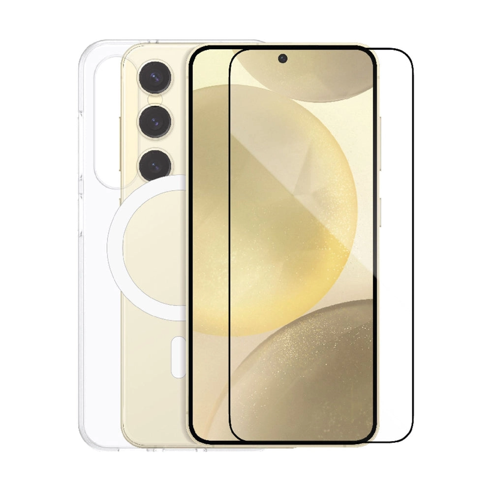 Clear Screen Protector + Back Protector for Samsung Galaxy S24