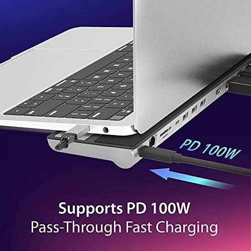 USB C Docking Station - Microsoft Windows 10 and macOS 10.11 or later