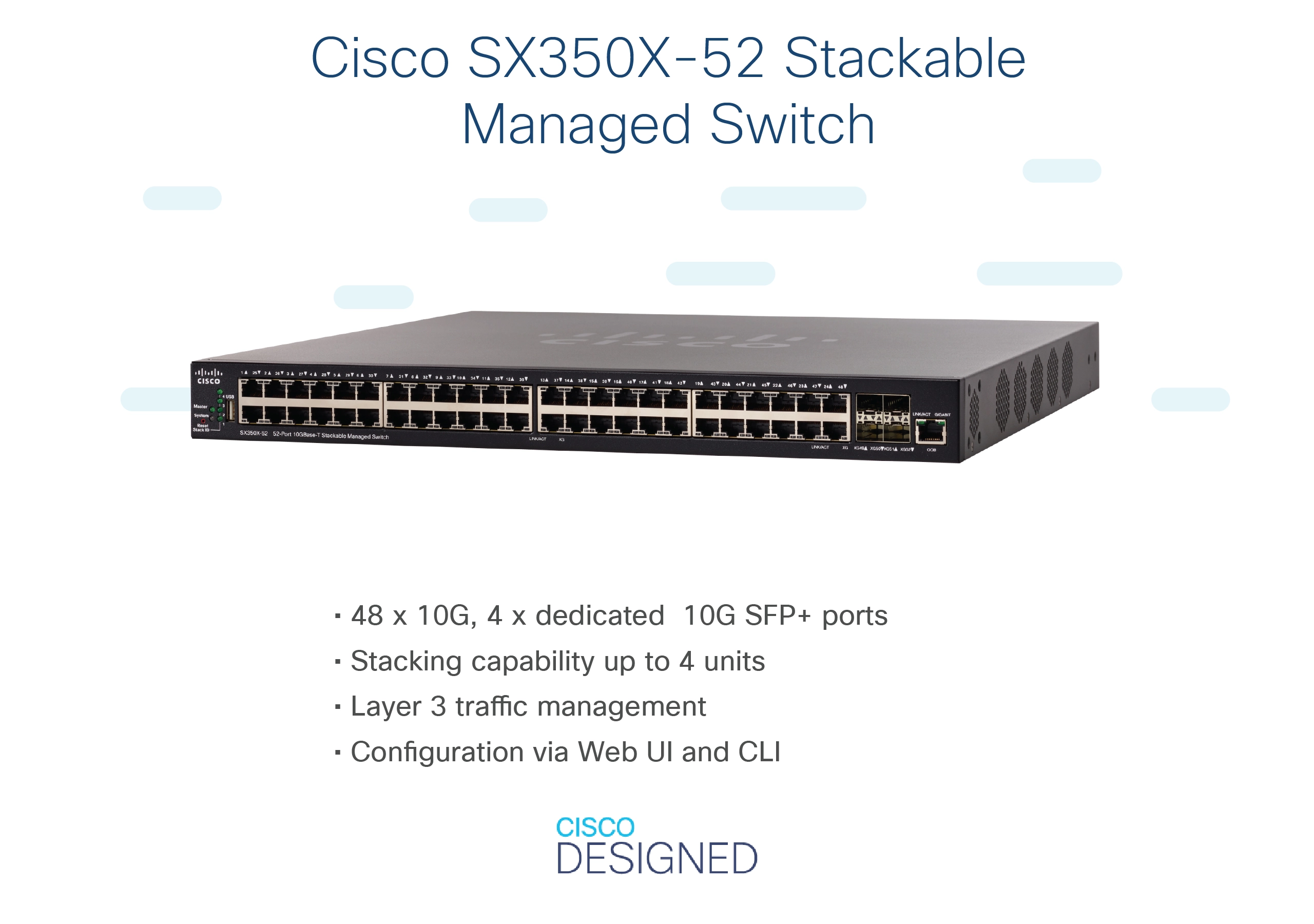 SG350X48PK9NA 48-Ports
