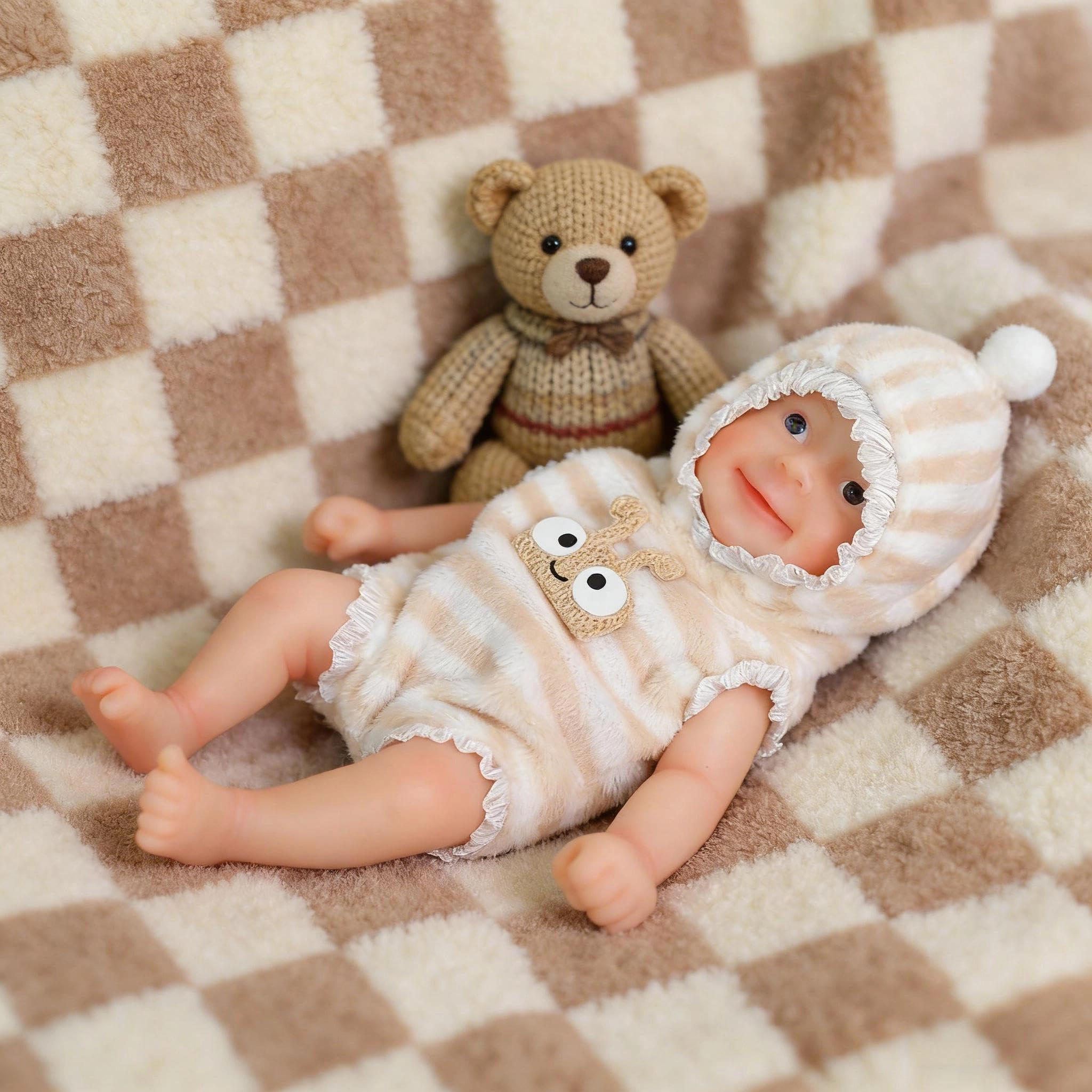 Reborn Baby Doll - 6 inch Silicone