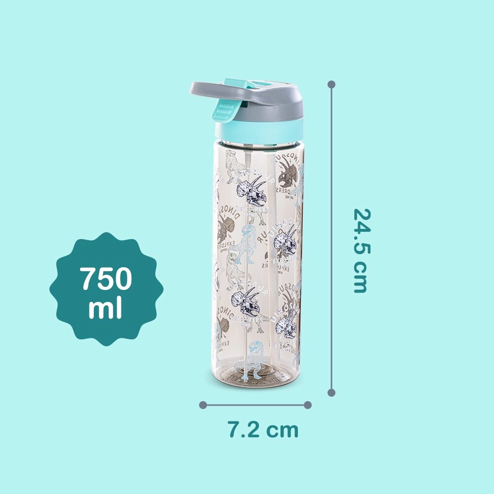 Dinosaur Tritan Water Bottle - Spray - 750 ml
